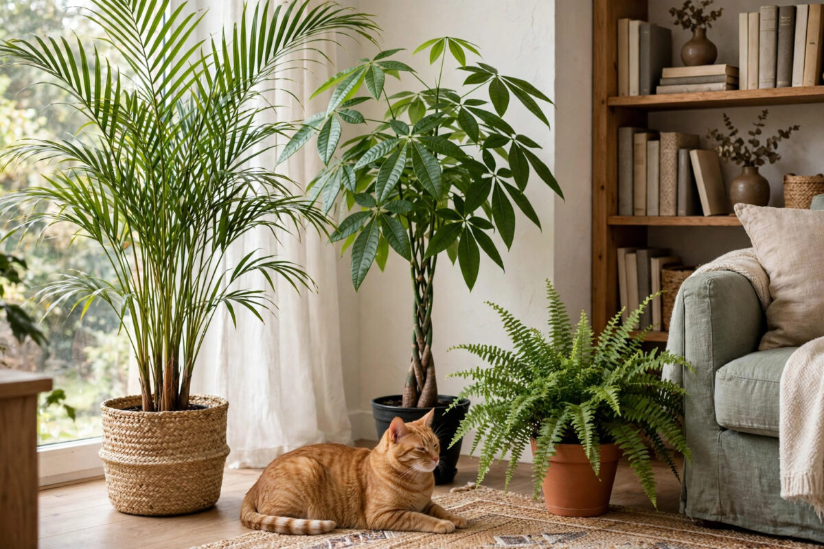 Large Indoor Plants Safe for Cats
