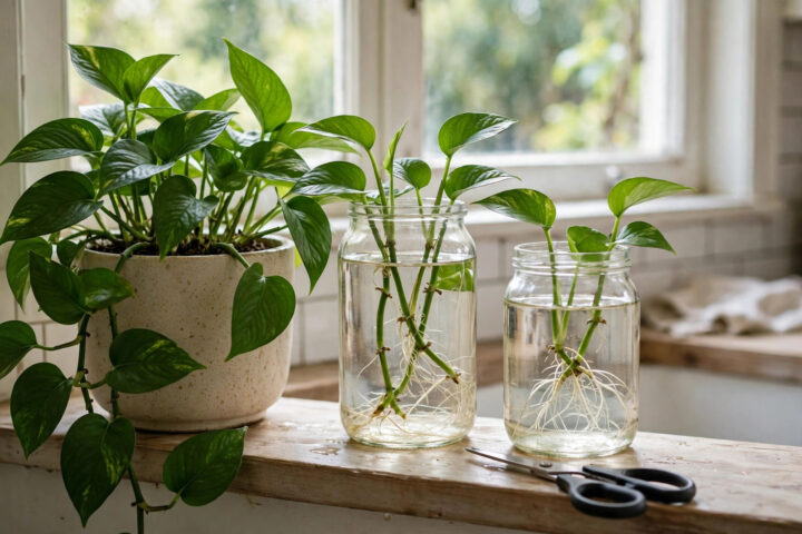 How to Propagate Pothos in Water